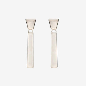 AESTH & UTIL PILLAR MULTIWAY PENDANT STUD EARRINGS | TROVE & TONE
