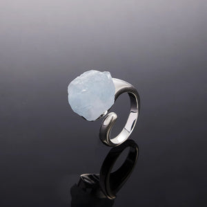 700QiBai SPIRA RAW CRYSTAL RING | TROVE & TONE