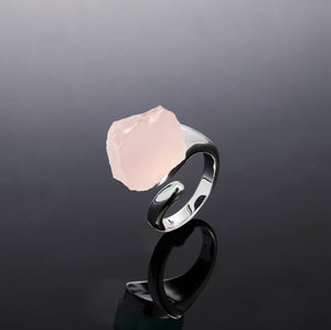 700QiBai SPIRA RAW CRYSTAL RING | TROVE & TONE
