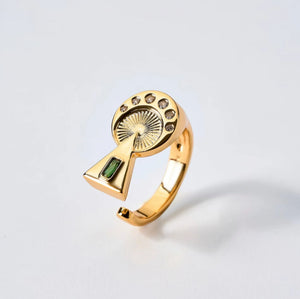 700QiBai TAURUS ZODIAC RING | TROVE & TONE