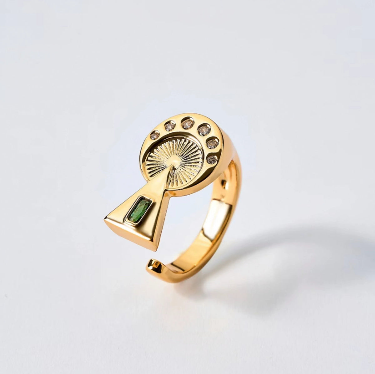700QiBai TAURUS ZODIAC RING | TROVE & TONE