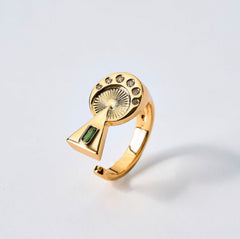 700QiBai TAURUS ZODIAC RING | TROVE & TONE