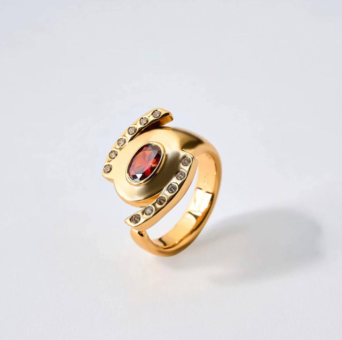 700QiBai CANCER ZODIAC BIRTHSTONE RING | TROVE & TONE