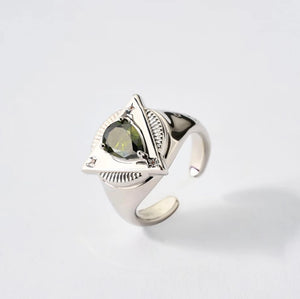 700QiBai LEO ZODIAC BIRTHSTONE RING | TROVE & TONE