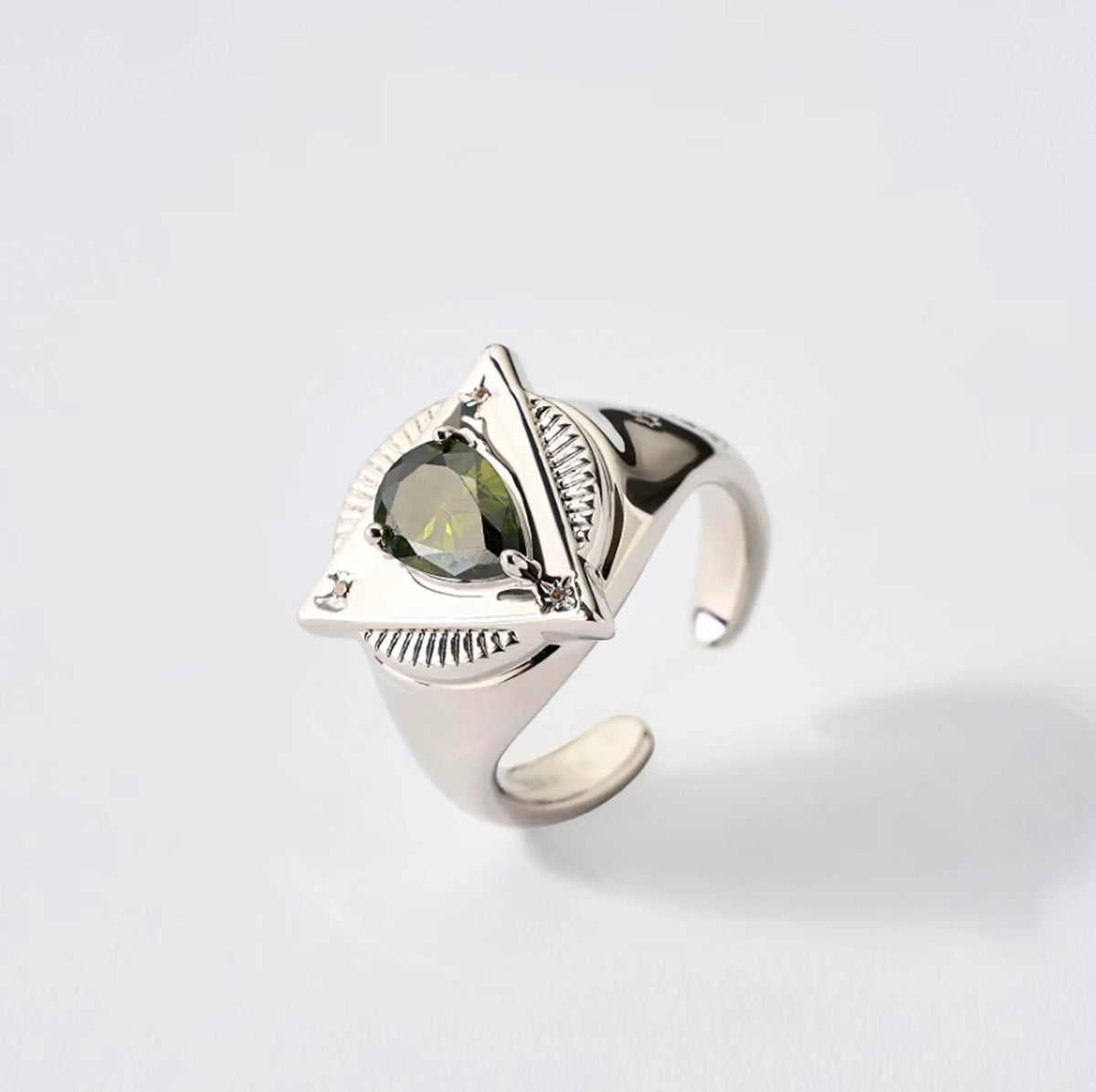 700QiBai LEO ZODIAC BIRTHSTONE RING | TROVE & TONE