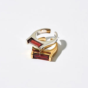 700QiBai CAPRICORN BIRTHSTONE ZODIAC RING | TROVE & TONE