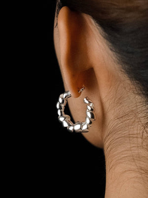 Limb SCULPTURAL SPIRAL RIBBON EARRINGS | TROVE & TONE