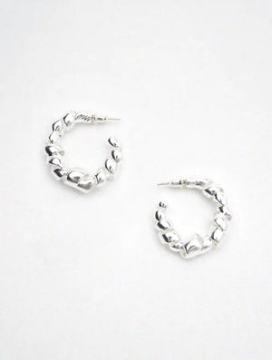 Limb SCULPTURAL SPIRAL RIBBON EARRINGS | TROVE & TONE