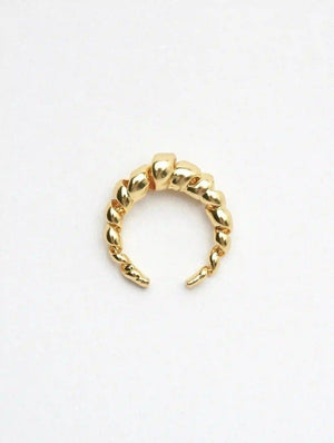 Limb SCULPTURAL SPIRAL RIBBON RING | TROVE & TONE