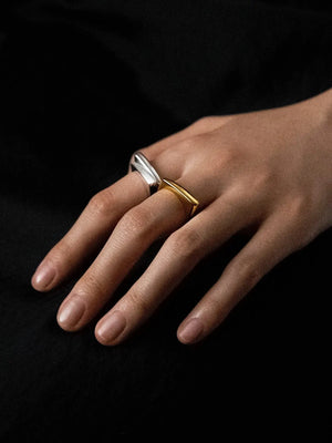 Limb SINGLE-LAYER SCULPTURAL RING | TROVE & TONE