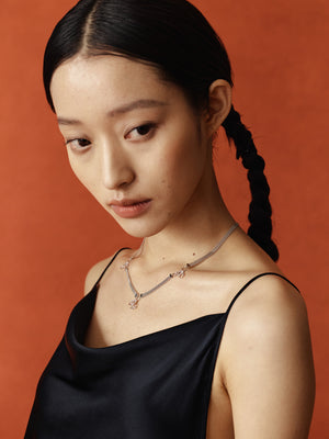 WANYEE CRAFT INTERLOCKING DOUBLE COIN KNOT NECKLACE | TROVE & TONE
