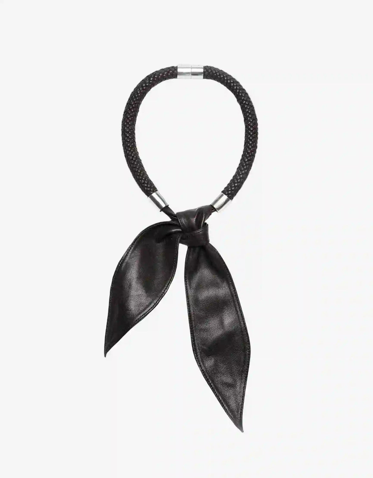 Limb WOVEN LAMBSKIN SCARF NECKLACE | TROVE & TONE