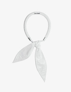 Limb WOVEN LAMBSKIN SCARF NECKLACE | TROVE & TONE