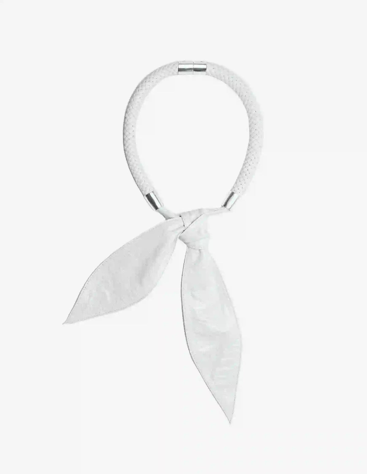 Limb WOVEN LAMBSKIN SCARF NECKLACE | TROVE & TONE