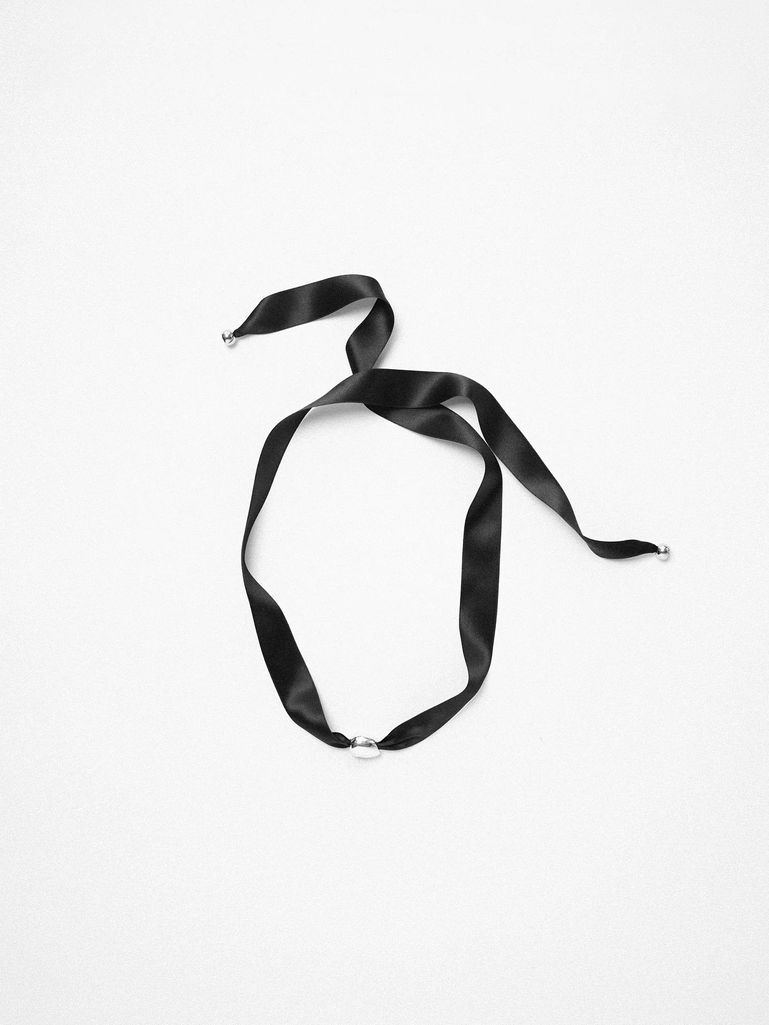 Limb SATIN TIE SILK NECKLACE | TROVE & TONE