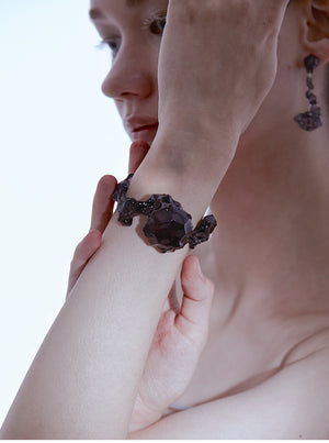 FOSSILIZED DIAMOND BRACELET
