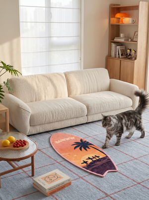 SURFBOARD CAT SCRATCHING MAT