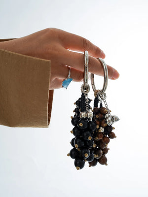 Aesth & Util OBSIDIAN GRAPE MULTIWAY BAG CHARM | TROVE & TONE