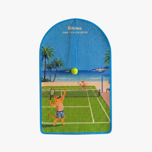 TENNIS BALL ARCHED CAT SCRATCHING MAT