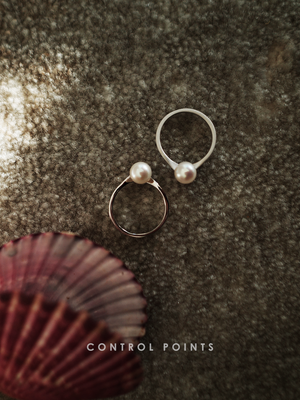 CONTROL POINTS GRAVITY PEARL RING | TROVE & TONE