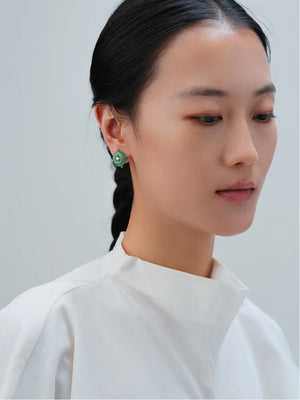 NORTH STAR ROUND STUD EARRINGS & MULTI-WEAR PENDANT