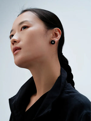 NORTH STAR ROUND STUD EARRINGS & MULTI-WEAR PENDANT