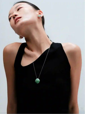 NORTH STAR ROUND STUD EARRINGS & MULTI-WEAR PENDANT