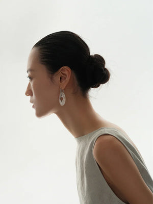 NORTH STAR OVAL MULTI-WEAR NECKLACE & EARRINGS SET