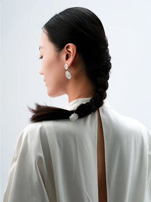 NORTH STAR ROUND STUD EARRINGS & MULTI-WEAR PENDANT