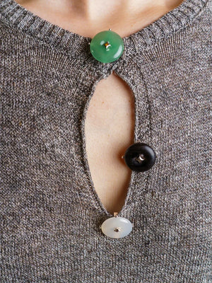 NORTH STAR ROUND MULTI-WEAR PENDANT & NECKLACE
