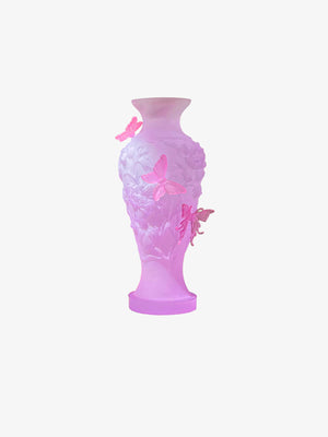 PURPLE PAPILLON VIF VASE