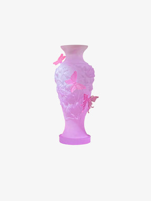 PURPLE PAPILLON VIF VASE