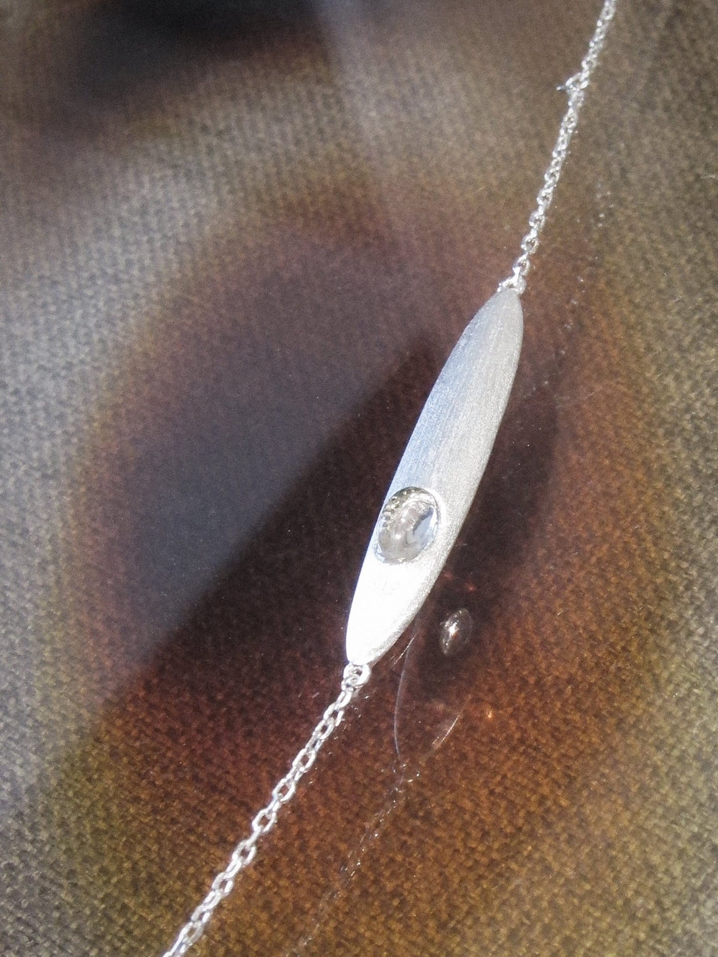 ON IISLAND CONVERTIBLE OVAL GEMSTONE CHAIN | TROVE & TONE