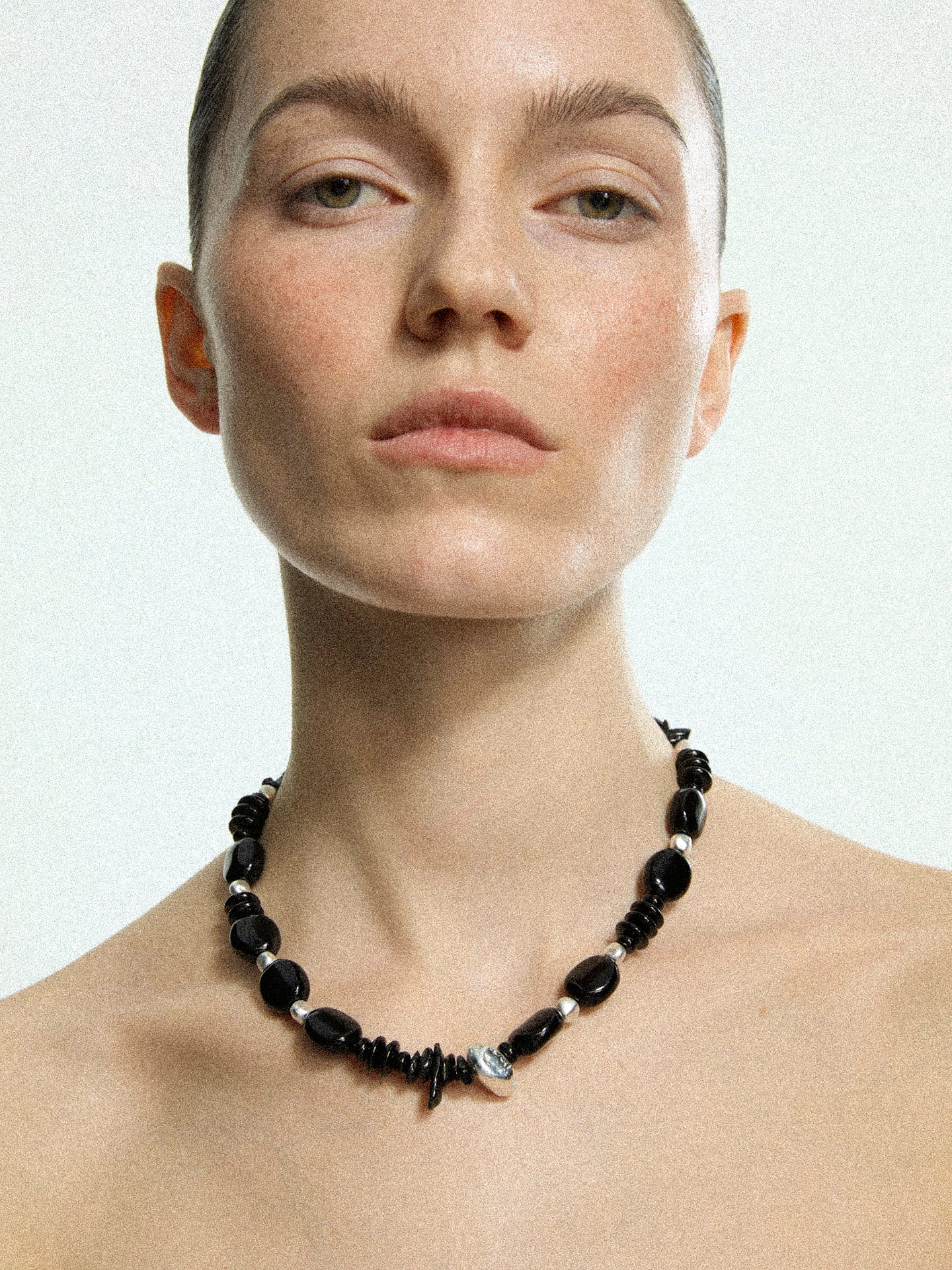 BLACK TOURMALINE NECKLACE Necklace TROVE & TONE
