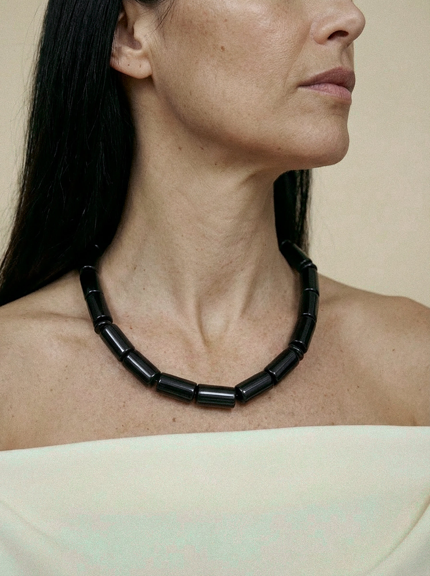 Limb SEQUENCE SILHOUETTE AGATE NECKLACE  |  TROVE & TONE