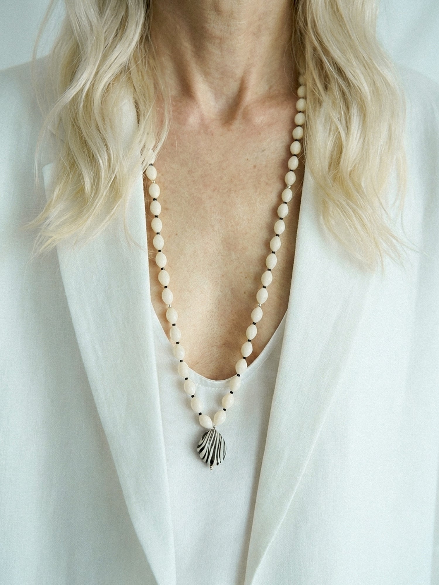Limb ZEBRA PENDANT NECKLACE  |  TROVE & TONE