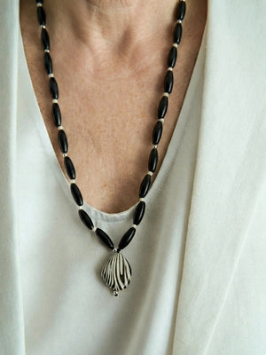 Limb ZEBRA PENDANT NECKLACE  |  TROVE & TONE