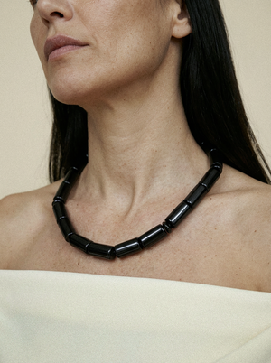 Limb SEQUENCE SILHOUETTE AGATE NECKLACE  |  TROVE & TONE