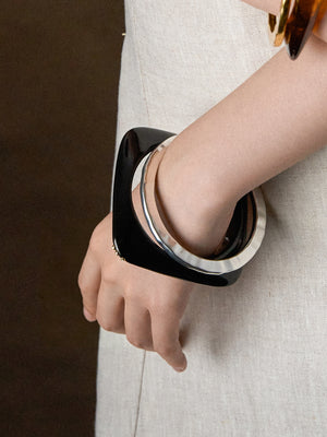 Limb SEQUENCE SILHOUETTE BANGLE SET  |  TROVE & TONE