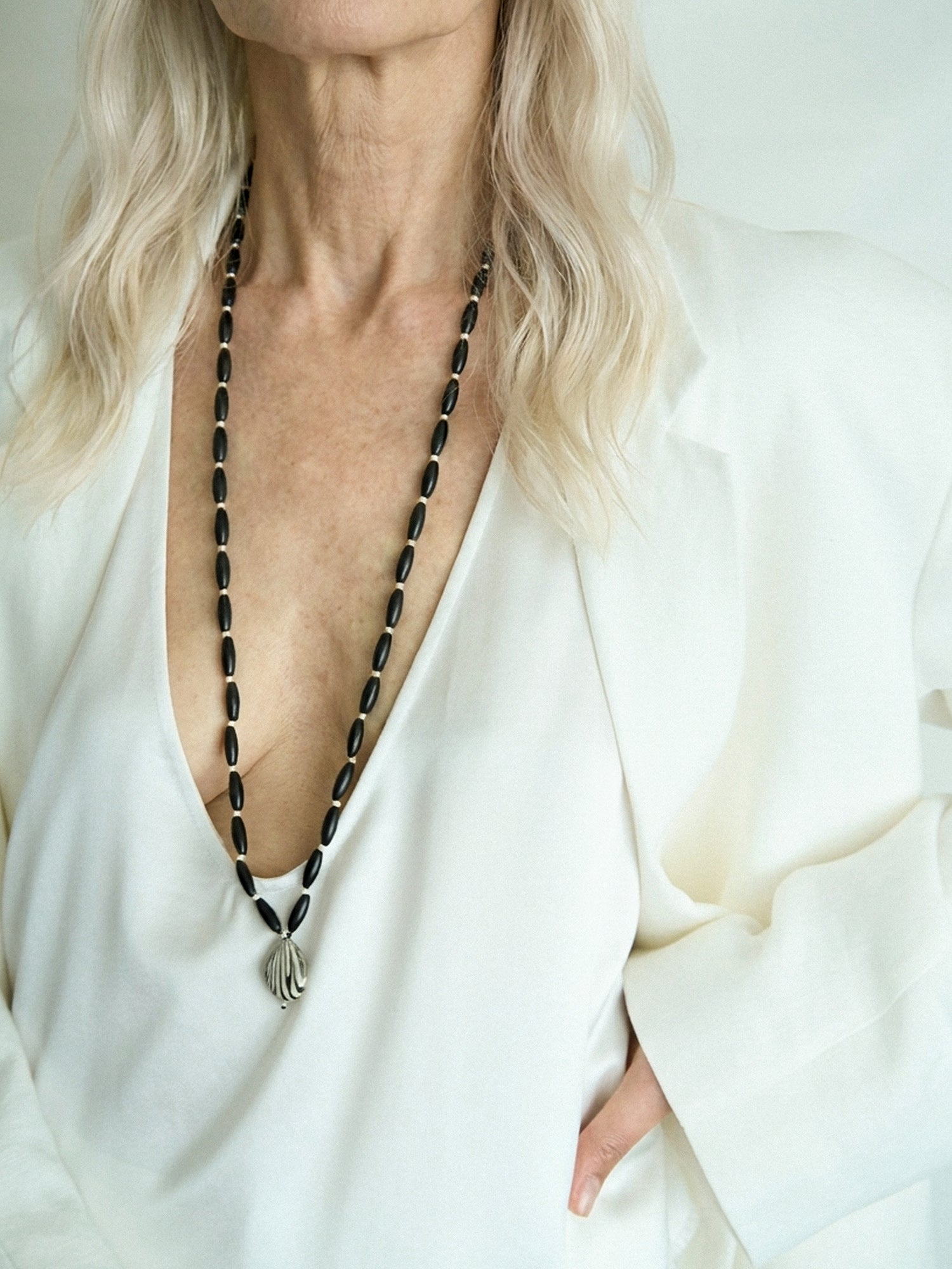 Limb ZEBRA PENDANT NECKLACE  |  TROVE & TONE