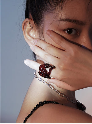 LAYERED WIDE RING