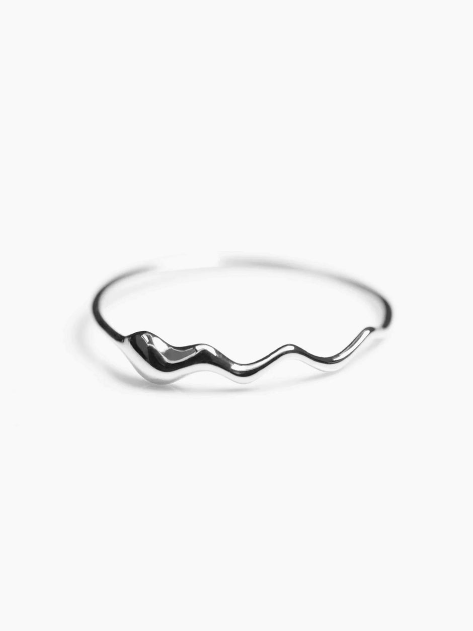 CONTROL POINTS LIQUID METAL TWIST RING  |  TROVE & TONE