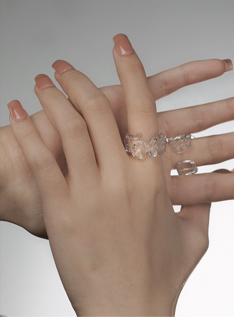 CARVED KNOT RING
