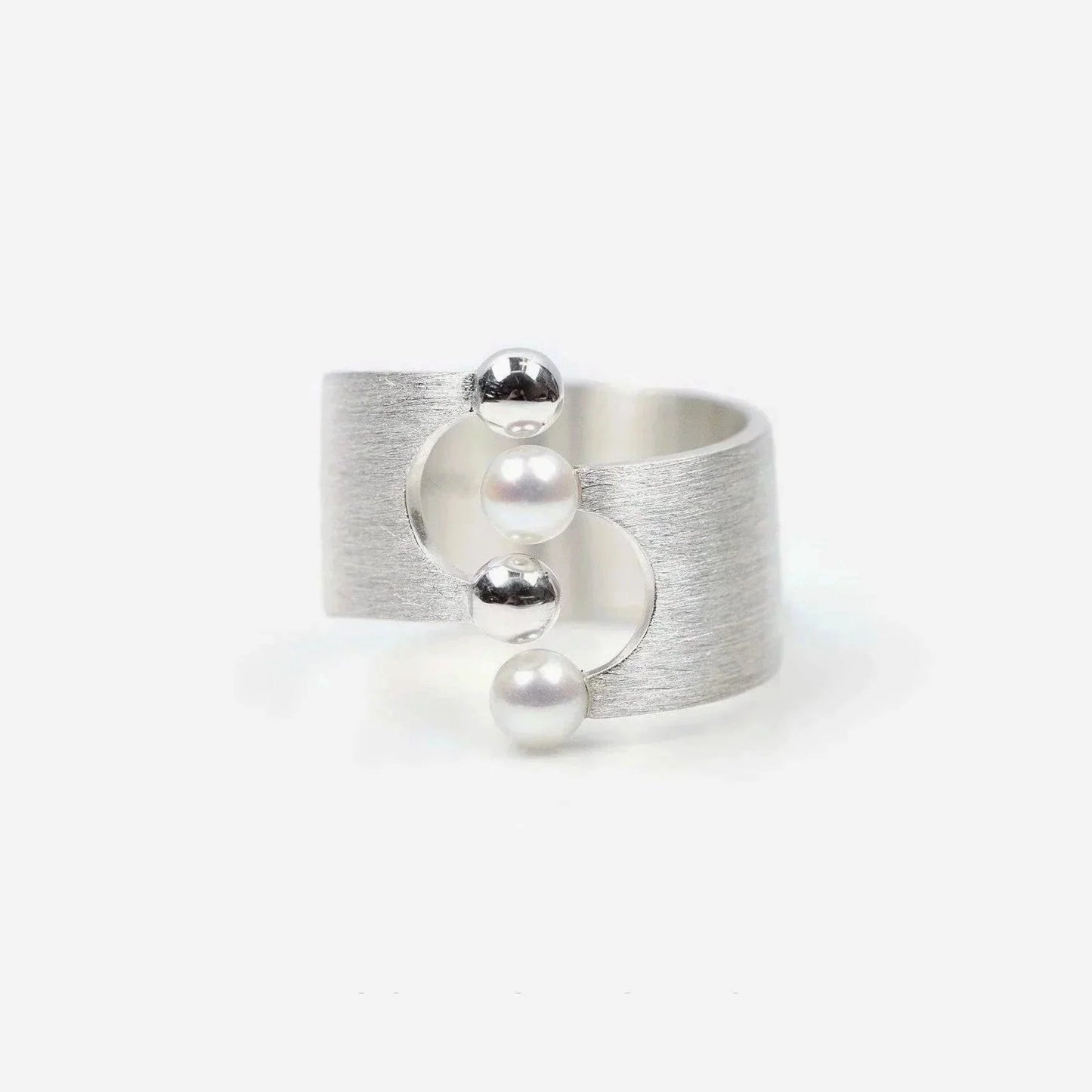 CONTROL POINTS BUBBLE PEARL RING  |  TROVE & TONE