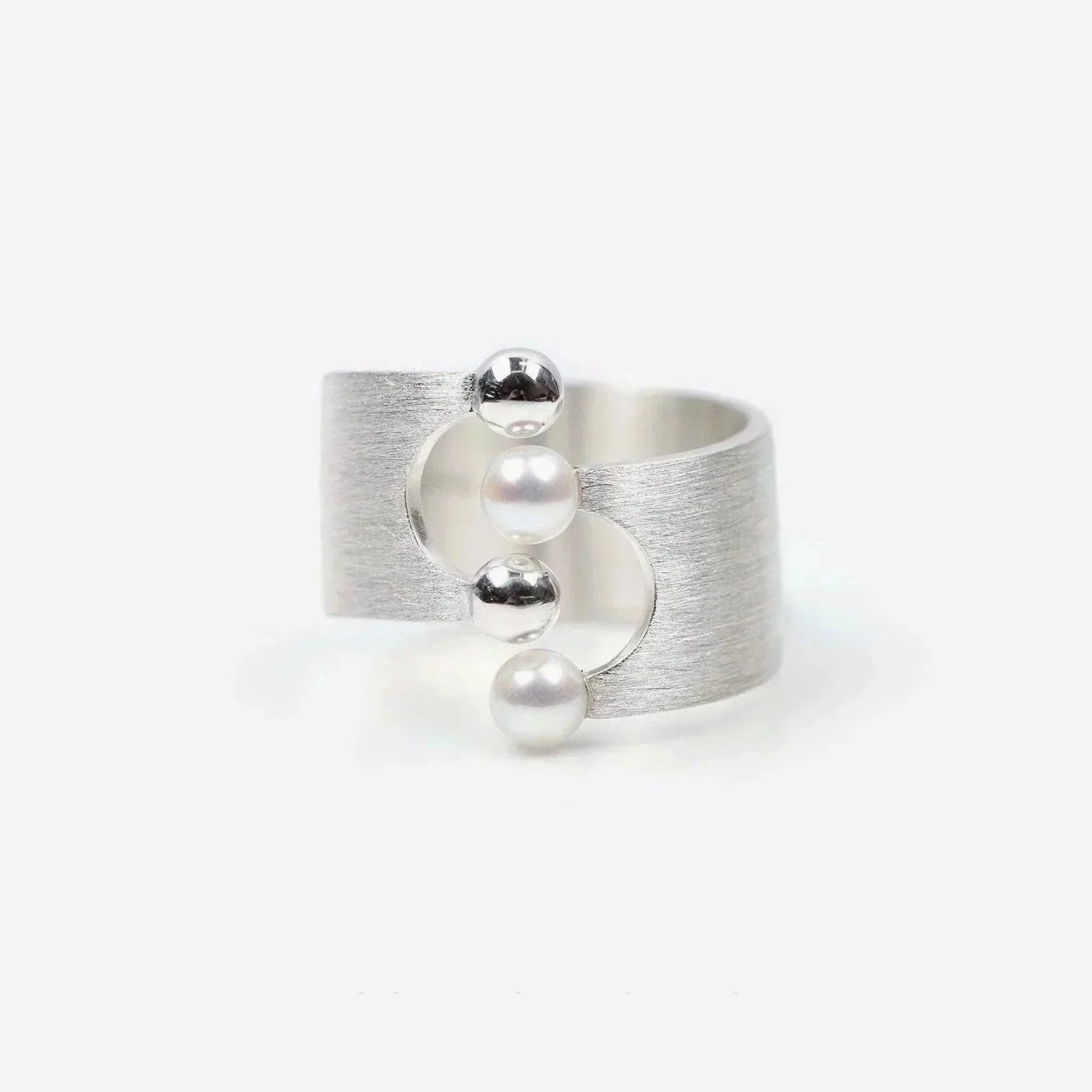 CONTROL POINTS BUBBLE PEARL RING  |  TROVE & TONE