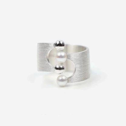 CONTROL POINTS BUBBLE PEARL RING  |  TROVE & TONE