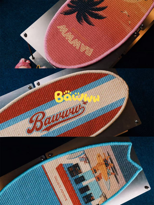 SURFBOARD CAT SCRATCHING MAT