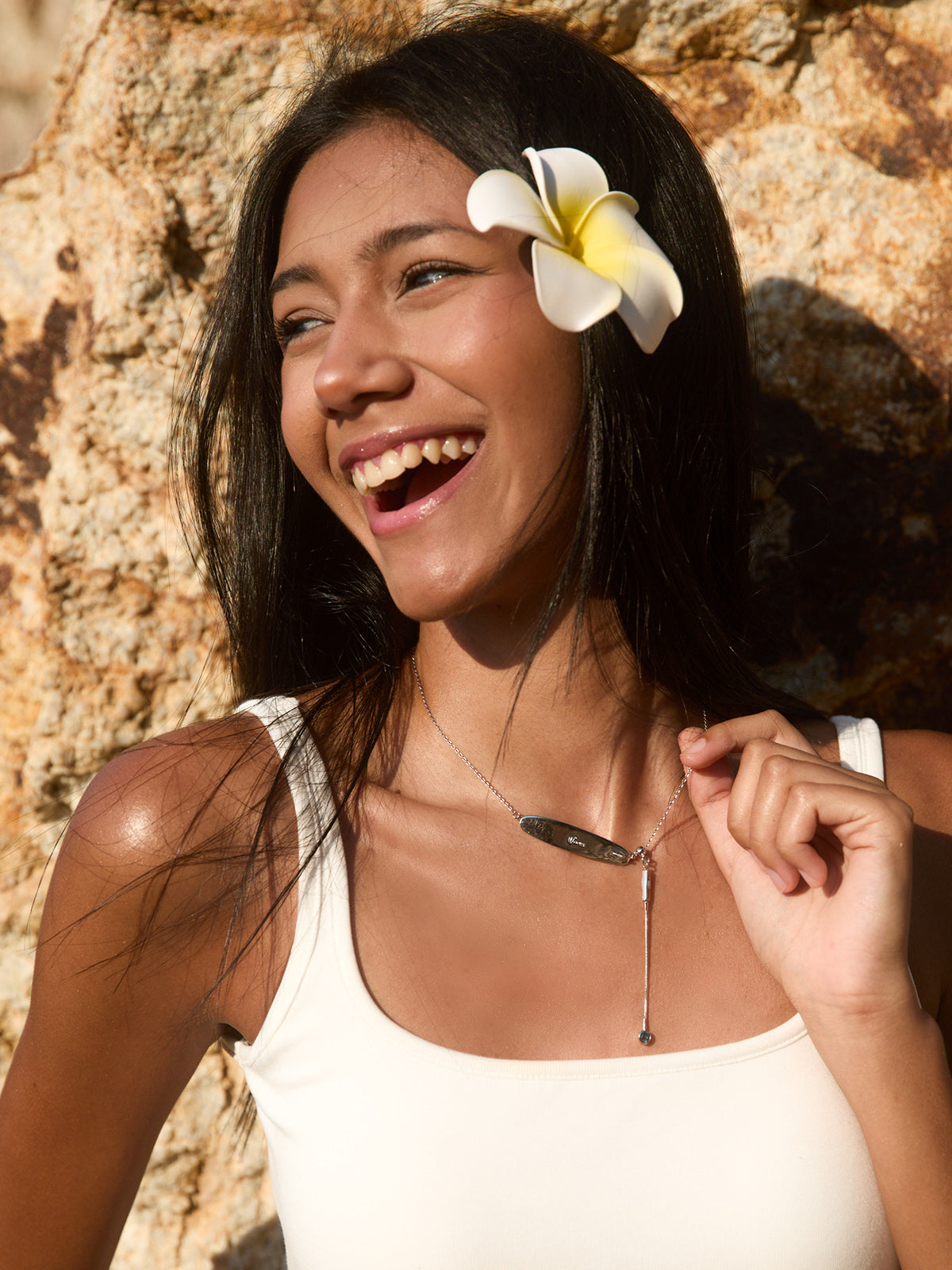 Wavvves WANDERER VINTAGE LONG PENDANT NECKLACE  |  TROVE & TONE