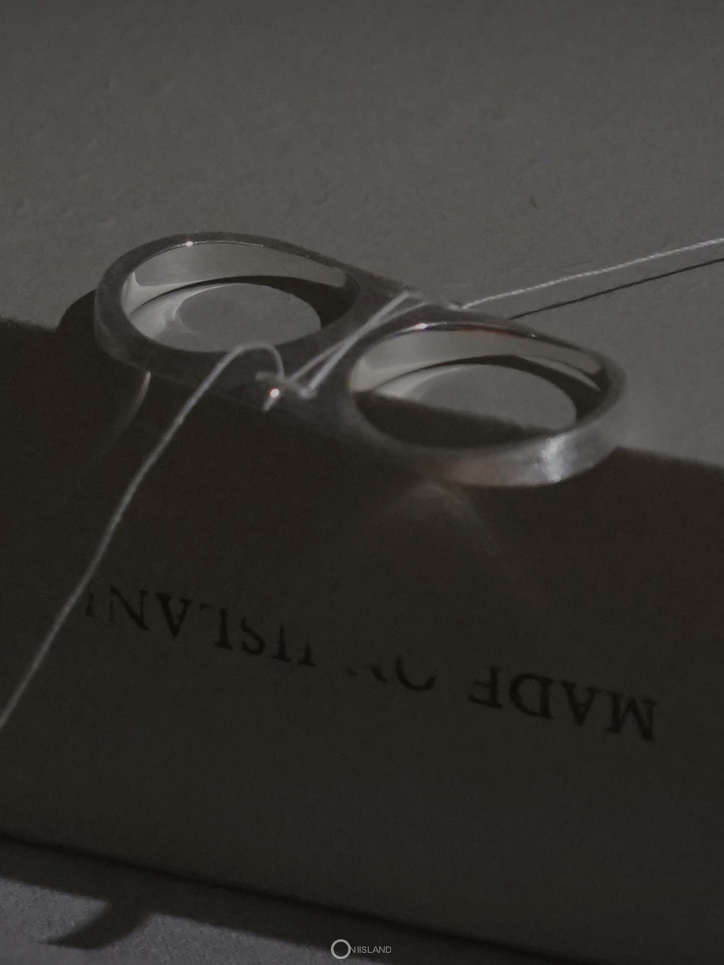  ON IISLAND CAPSULE COUPLE RING - CONCAVE |  TROVE & TONE