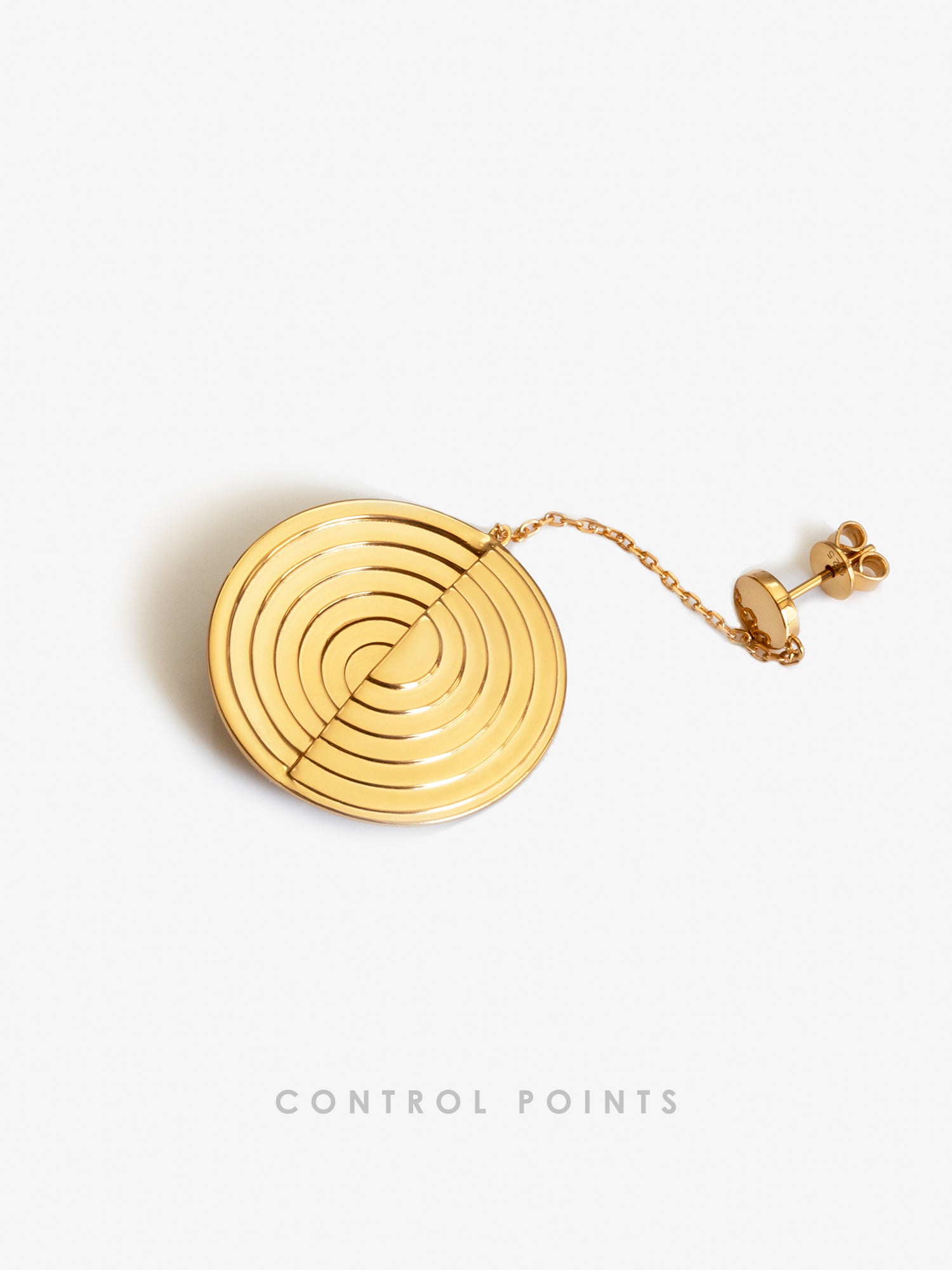 CONTROL POINTS RECCLE GEOMETRIC EARRING  |  TROVE & TONE